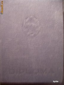 Diploma Inginer Agronom  -1956 foto