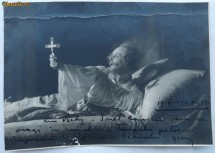 George Calboreanu , autograf pe fotografie catre verii sai, 1931 foto