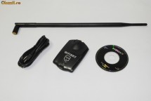 placa retea fara fir wireless de mare putere 10 dbi 1500 mw IASI