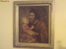 Litografie antica, rama superba foto