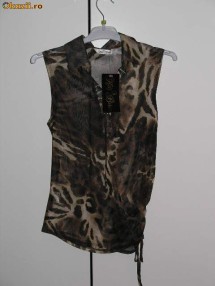 Bluza dama animal print 12uk (40-42) foto