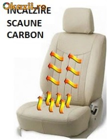Kit incalzire scaune auto cu fibra de carbon