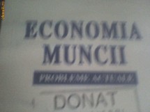 PETRE BURLOIU ECONOMIA MUNCII PROBLEME ACTUALE foto