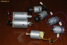 Motoare DC diferite turatii si puteri