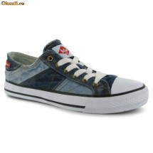 Tenisi dama Lee Cooper Denim Navy foto