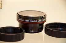 Obiectiv SEMI- FISHEYE montura 37mm CRX5800 foto