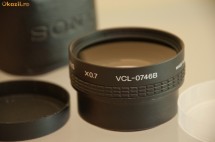 Obiectiv wide SONY VCL-HG0746  montura filet 46mm 0,7X foto