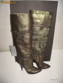 OKAZIE! CIZME JUST CAVALLI BY ROBERTO CAVALLI DEOSEBITE! foto