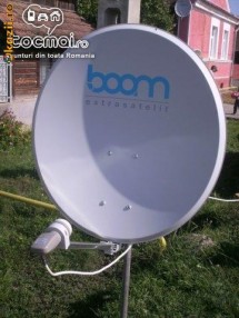 Vand Antena Satelit Boom + Receiver photo Vand Antena Satelit Boom + Receiver