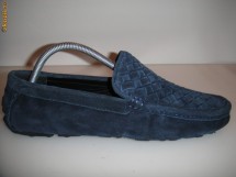 MOCASINI   BOTTEGA  VENETA  BLUEMARIN  DIN PIELE CAMOSCIO foto