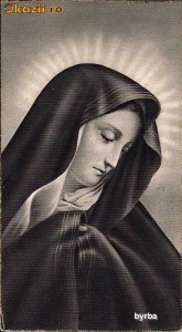 Marturie Catolica - Fecioara Maria - Bust foto