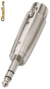 Adapters XLR/6.3 mm stereo plug Stage Line NTA-118 foto