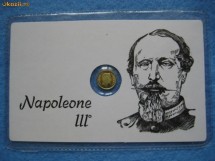 MONEDA AUR CU NAPOLEON AL 3-LEA