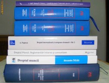 Pachet Carti - materia Dreptul Muncii - Ideal pentru elaborarea Lucrarii de Licenta foto