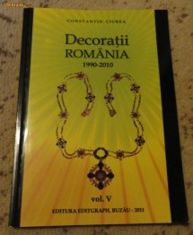 catalog decoratii Romania 1989 - prezent EDITIE 2011 ultimul volum Cel mai MIC PRET foto