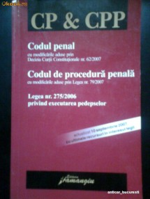 Codul Penal si Codul de Procedura Penala (2007) foto