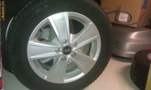 Jante + Cauciucuri de iarna Audi A6