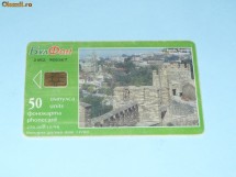CARTELA TELEFONICA BULGARIA BULFON  - VELIKO TARNOVO foto