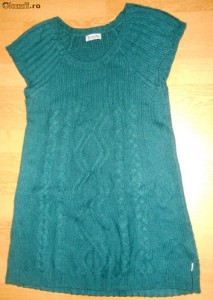 PULOVER LUNG (ROCHIE) BOYSEN'S original - perfect pt vreme rece - pret magazin 120 lei foto