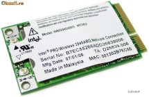 Placa De Retea Laptop Wireless Mini PCI E Intel ProWireless 3945 ABG foto