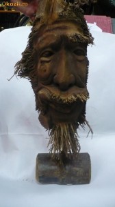 Masca radacini de bambus foto