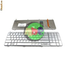 TASTATURA LAPTOP HP HDX X18 SILVER Backlit (ILUMINATA) UT7 NSK-H9A01 9J.N0M82.A01 AEUT7U00020 foto