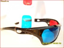 Ochelari 3d Red/Cyan si Green/Magenta + CADOU o pereche de ochelari 3d din carton