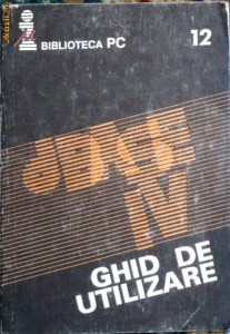 GHID DE UTILIZARE DBASE IV foto