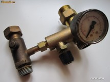 Robinet incarcare + ceas presiune + corp pentru centrale termice foto