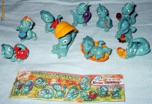 SURPRIZE KINDER - DROLY  DINOS  - SERIE COMPLETA foto