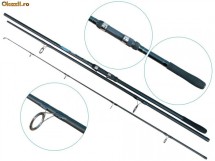 LANSETA BARACUDA WARRIOR CARP 3,90 M DIN 3 BUC/ 3,5 LBS- MIXTURA CARBON foto