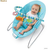 Balansoar bebelusi Bright Starts Fun on Safari Cradling Bouncer 6912 foto