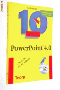 carte PowerPoint editura Teora foto