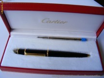 Pix original CARTIER in cutia originala, 2 rezerve CARTIER, stare buna !! foto