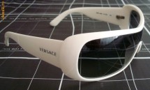 Versace 4098 314/8G ochelari de soare albi superbi Originali foto