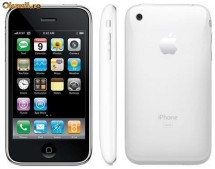 APPLE IPHONE 3G 16GB ALB! CADOU FOLIE SI CARCASA PROTECTIE!