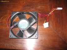 Ventilatoare noi Sunon KD1212PTB3-6A, cooler carcasa, 12V, 2,4W, dimensiuni 120x120x25mm foto