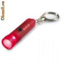 Lanterna din plastic cu LED Culoare - Albastru transparent,  IT3023-23