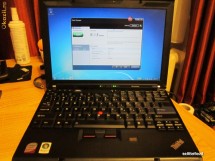 Laptop Lenovo Thinkpad X200 (7459-N15) - P8400 4GB RAM Baterie 9 celule 7 - 7:30 ore