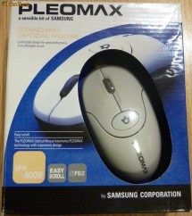 Mouse optic Pleomax PS/2, nou, sigilat foto