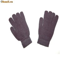 Manusi Magic Gloves - gri inchis (ID2401) foto