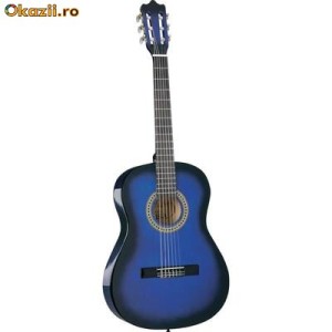 Chitara clasica, marimea 7/8, albastru foto