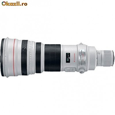 Obiectiv Canon 500mm/f:4 foto mare