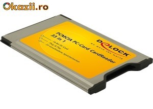 Cititor de carduri 36 in 1 PCMCIA pentru laptop - 91403 foto mare