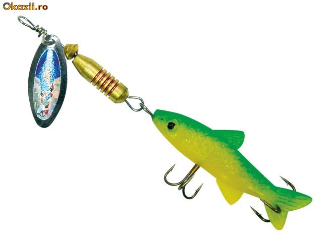Lingurita rotativa SPF-01 cu twister 5mm Baracuda foto mare