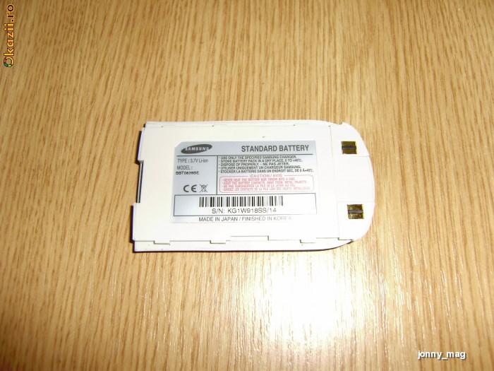 Baterie/Acumulator Original Nou Samsung SGH-Q200 foto mare