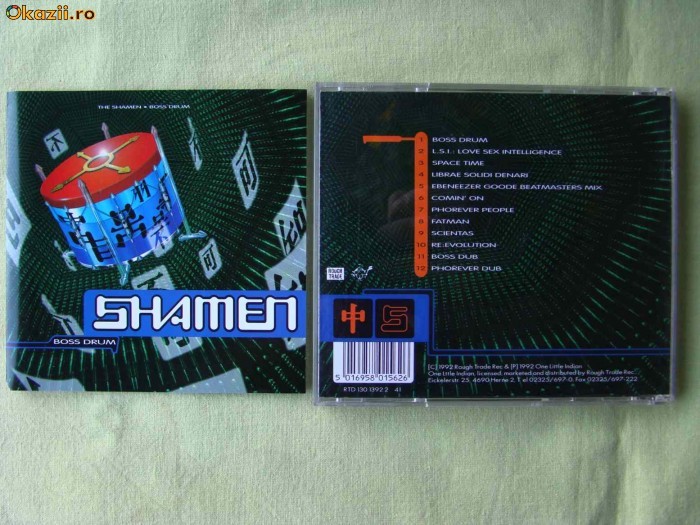 SHAMEN - Boss Drum - C D Original ca NOU foto mare