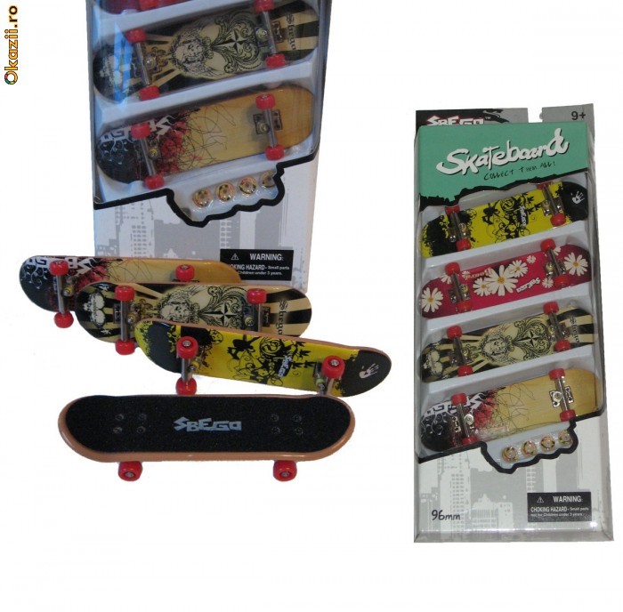 Fingerskate - MiniSkateboard foto mare