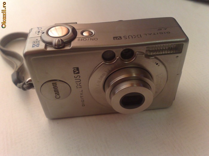 canon digital ixus v2 sau pc 1022 stare perfecta de functionare foto mare