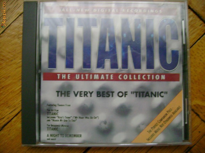 Album CD Soundtrack Titanic The Very Best Ultimate Collection foto mare